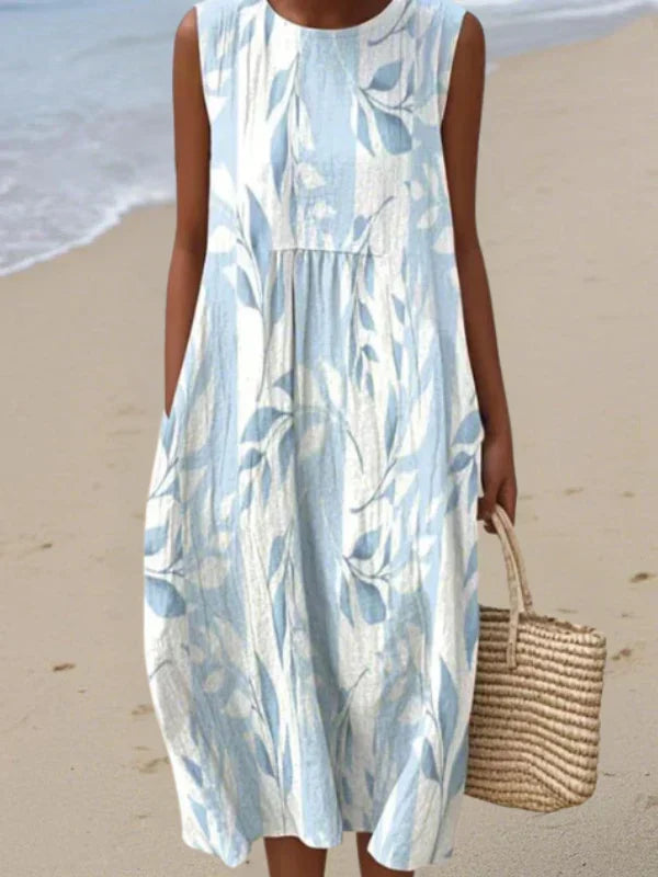 Béatrice | Robe midi fleurie