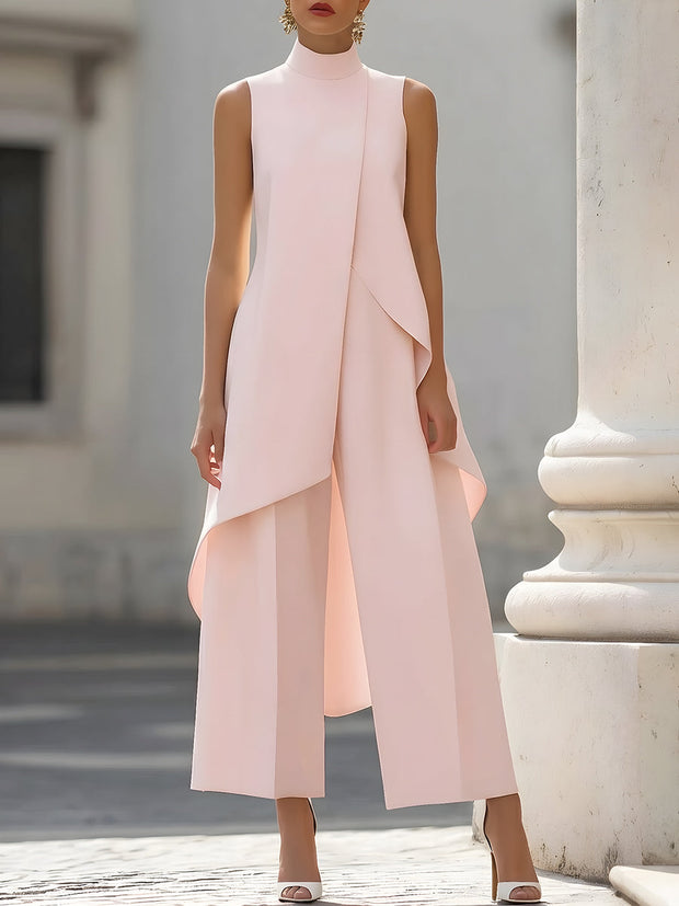Catalina | Ensemble col montant et pantalon large