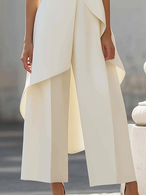 Catalina | Ensemble col montant et pantalon large