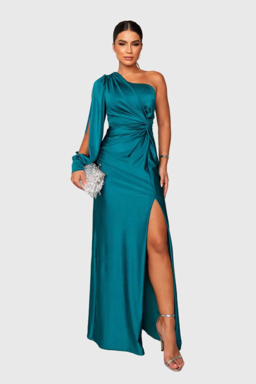 Melyssa | Robe de Soirée Maxi Élégante et Flottante