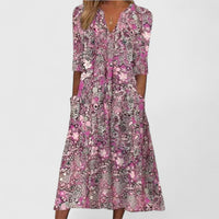 Noéline – Robe d’été fluide élégante