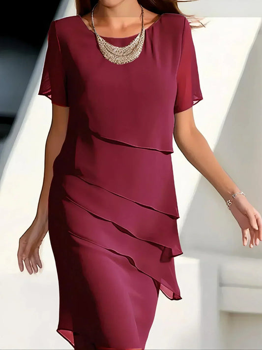 Kendra – Robe élégante en chiffon