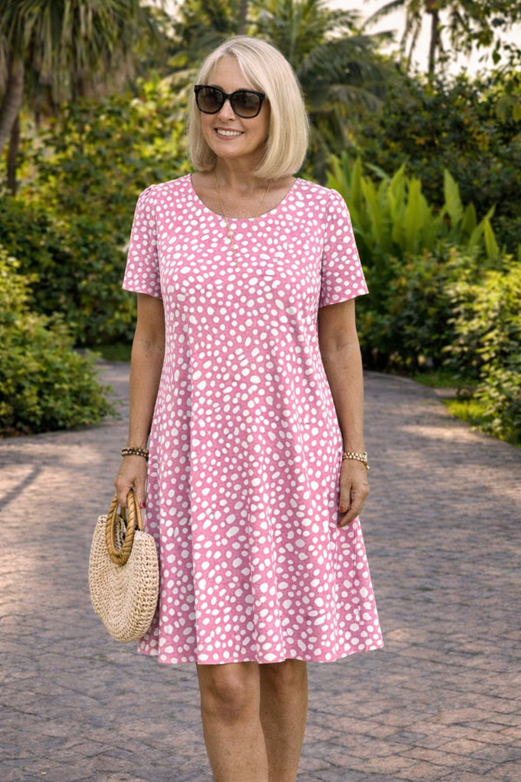 Elise – Robe bohème élégante