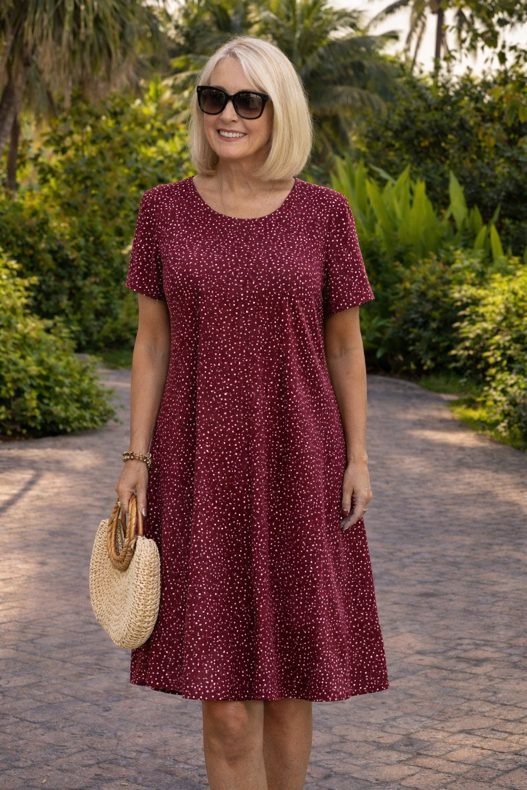 Elise – Robe bohème élégante