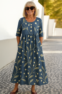 Valentine | Robe midi relax