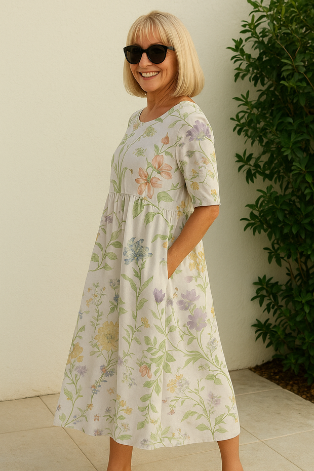 Valentine | Robe midi relax