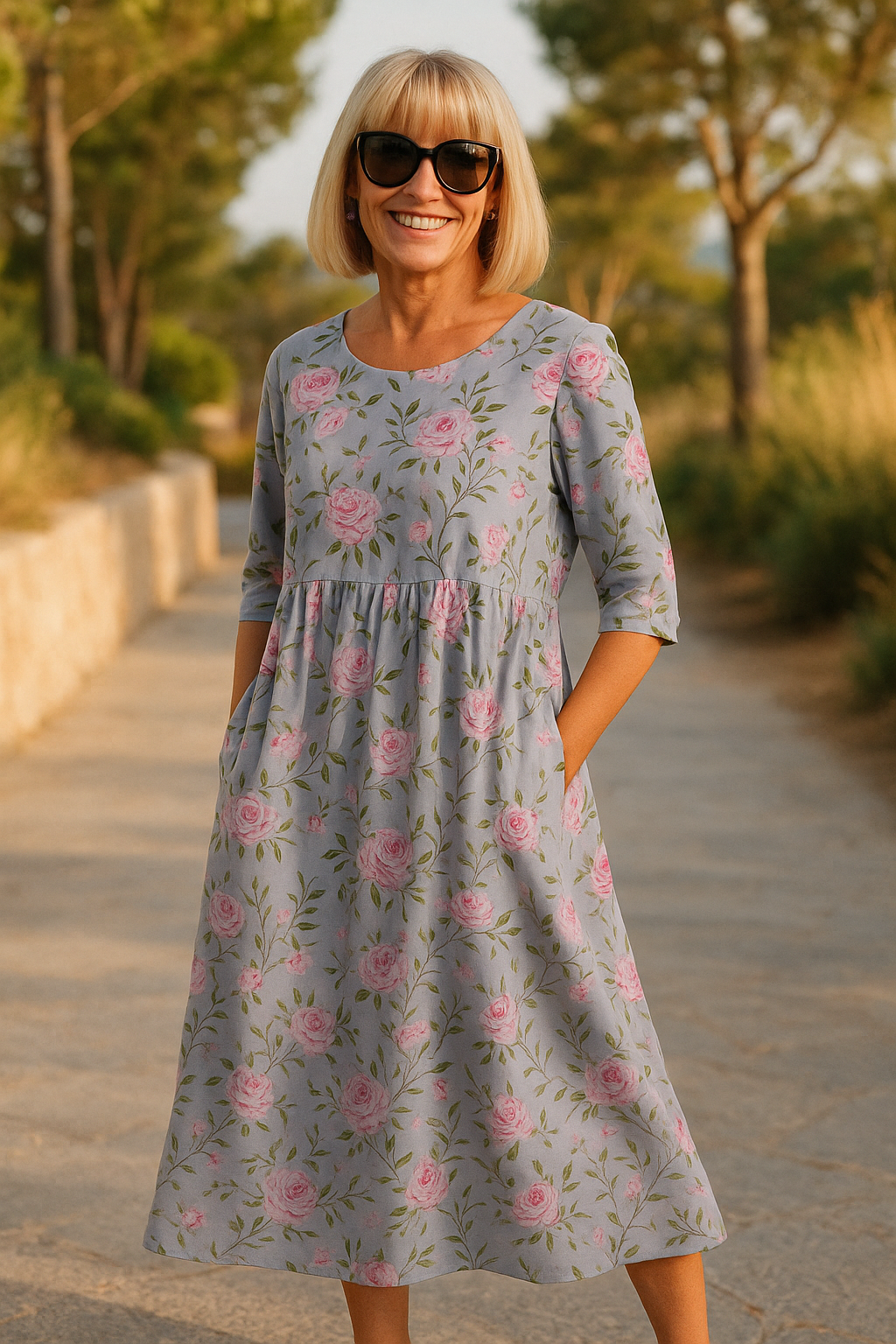 Valentine | Robe midi relax