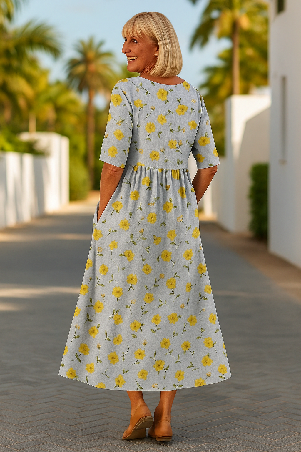 Valentine | Robe midi relax