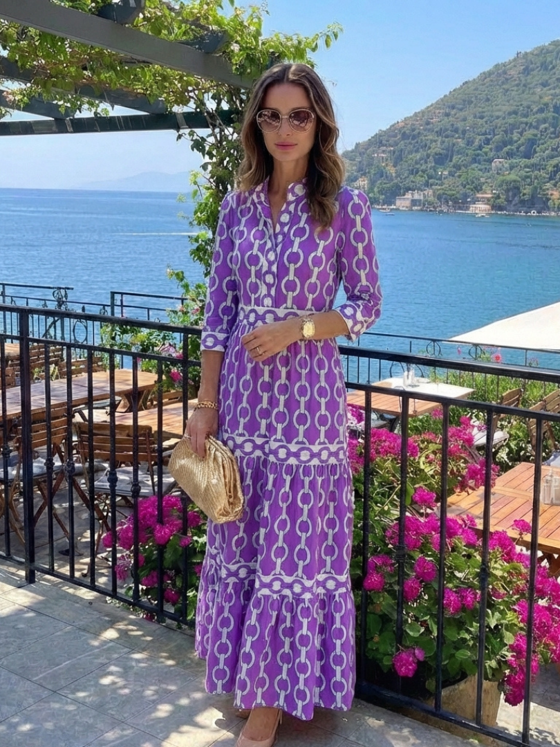 Clara – Robe midi fluide