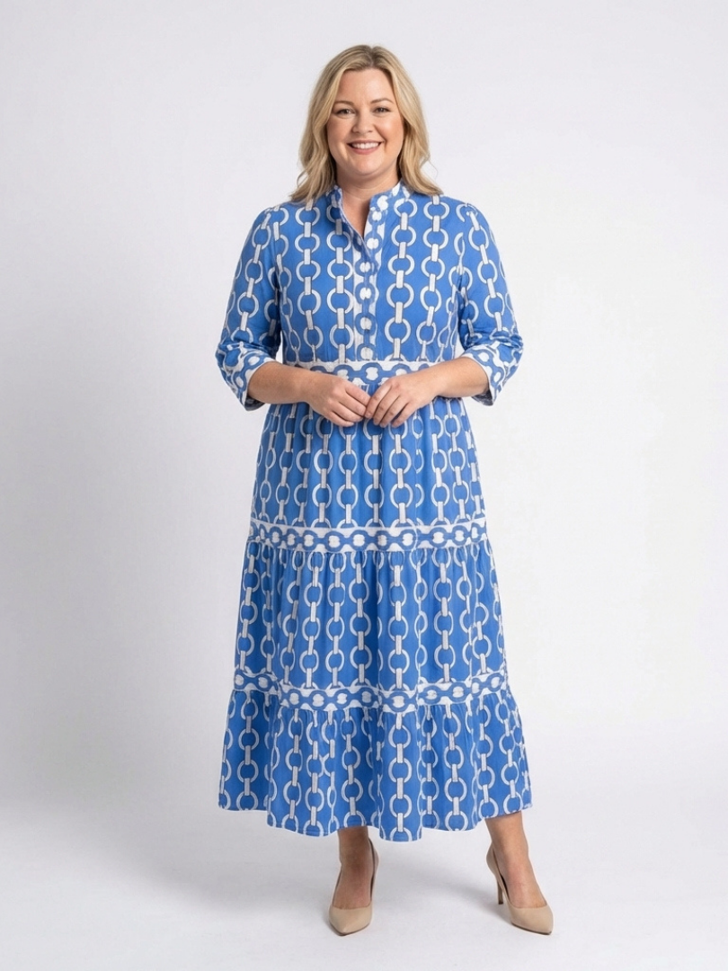 Charlotte – Robe midi fluide