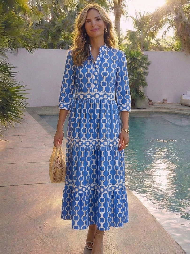 Clara – Robe midi fluide