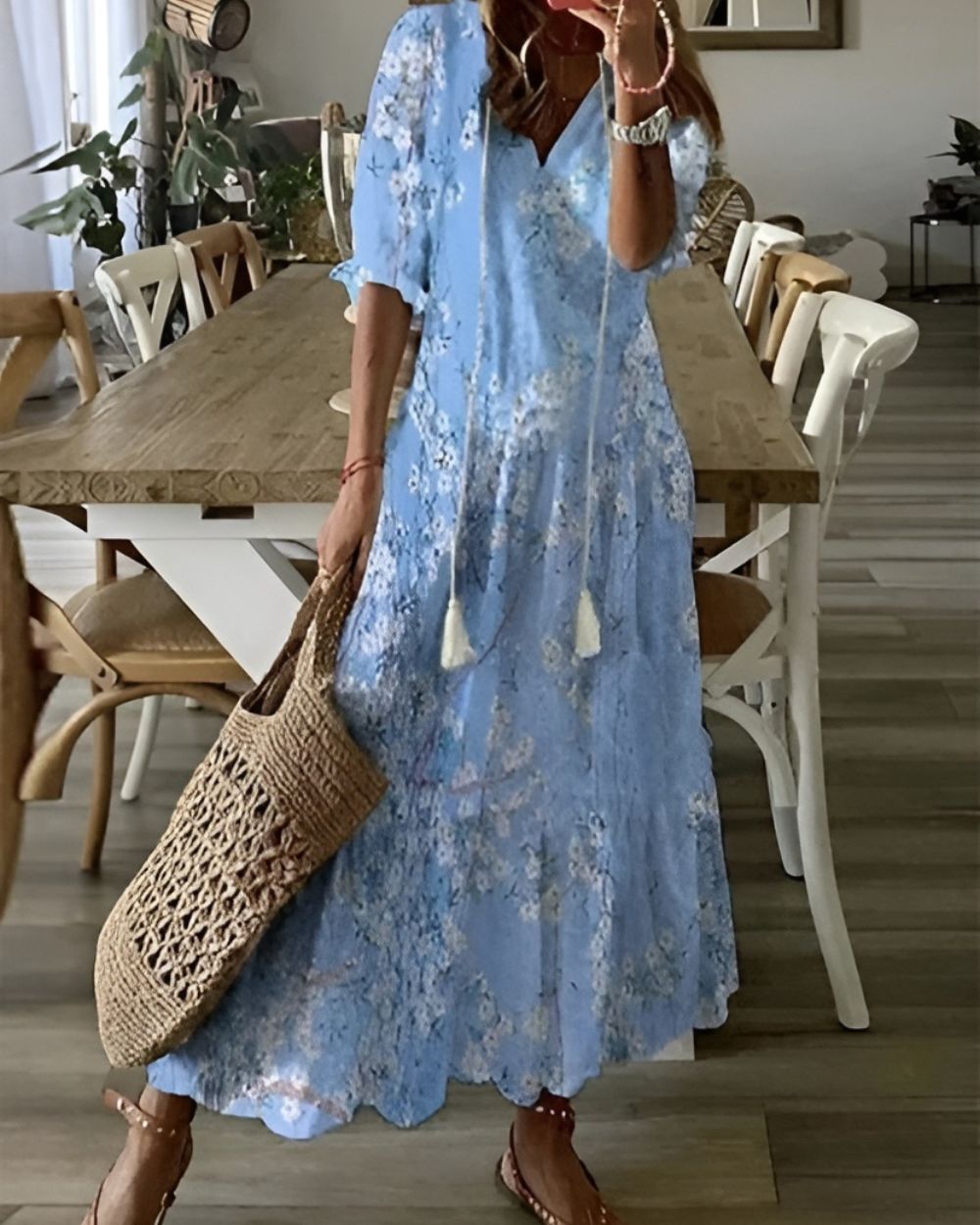 Celina – Robe bohème fluide