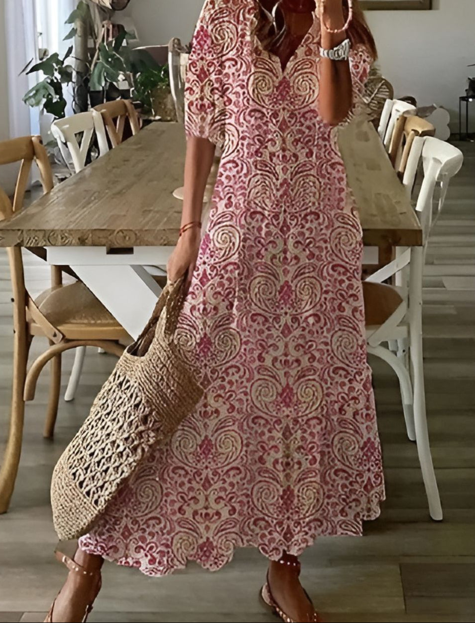 Celina – Robe bohème fluide