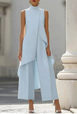 Catalina | Ensemble col montant et pantalon large
