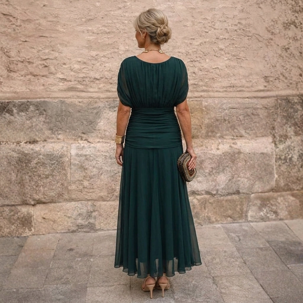 Mikaela | Robe longue à épaules dénudées