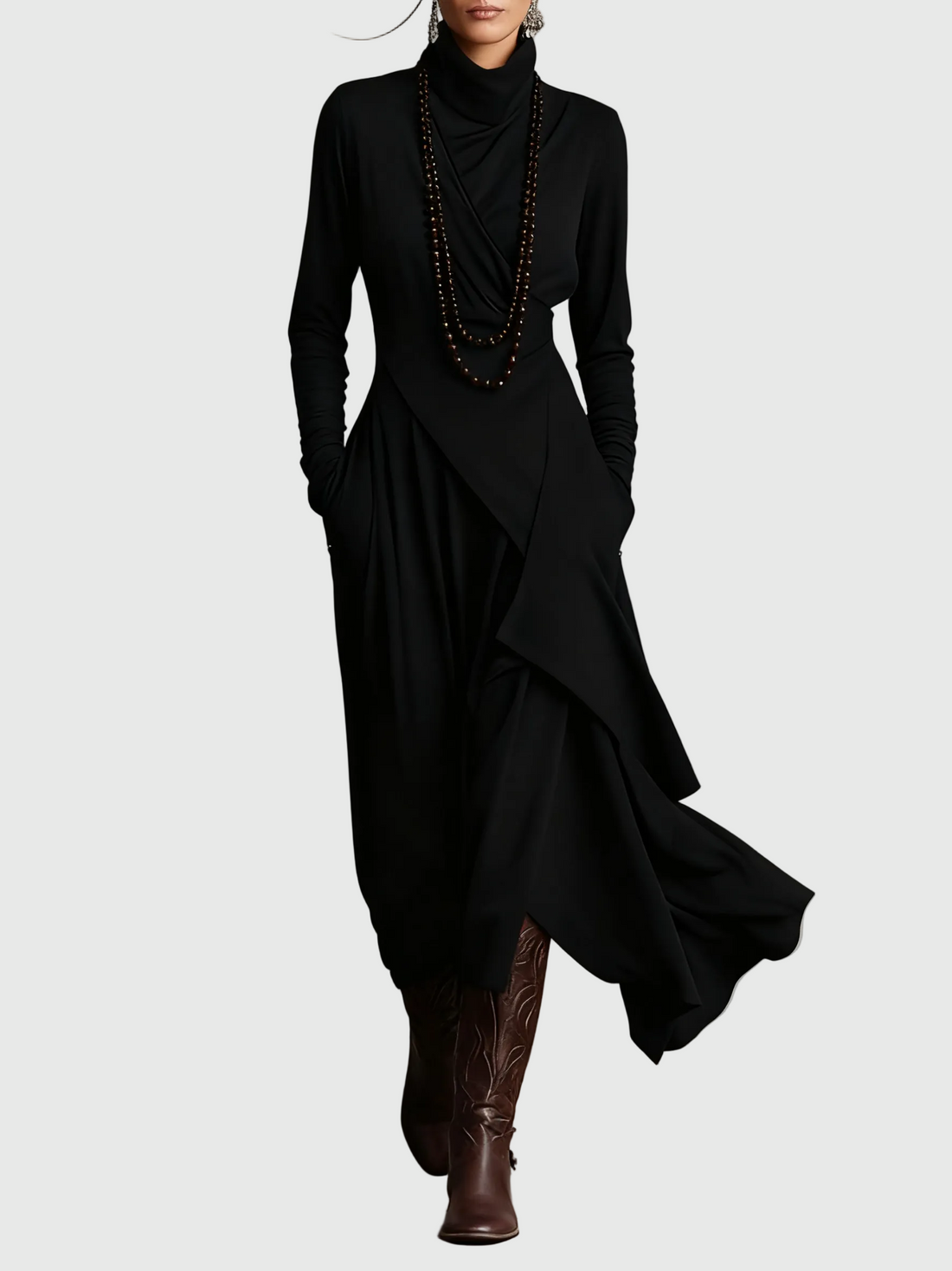Violet | Robe Maxi Plissée