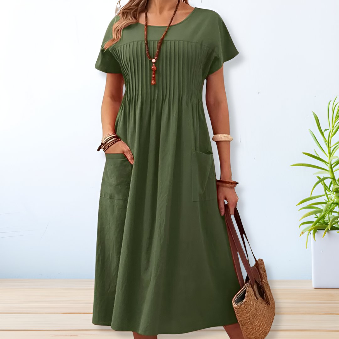 Jacqueline – Robe fluide coupe décontractée