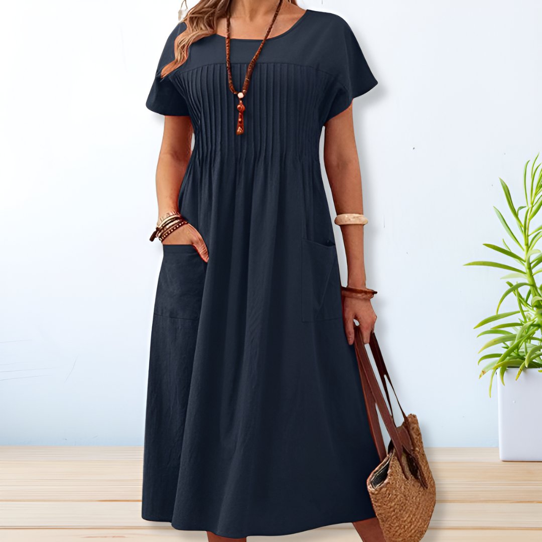 Jacqueline – Robe fluide coupe décontractée