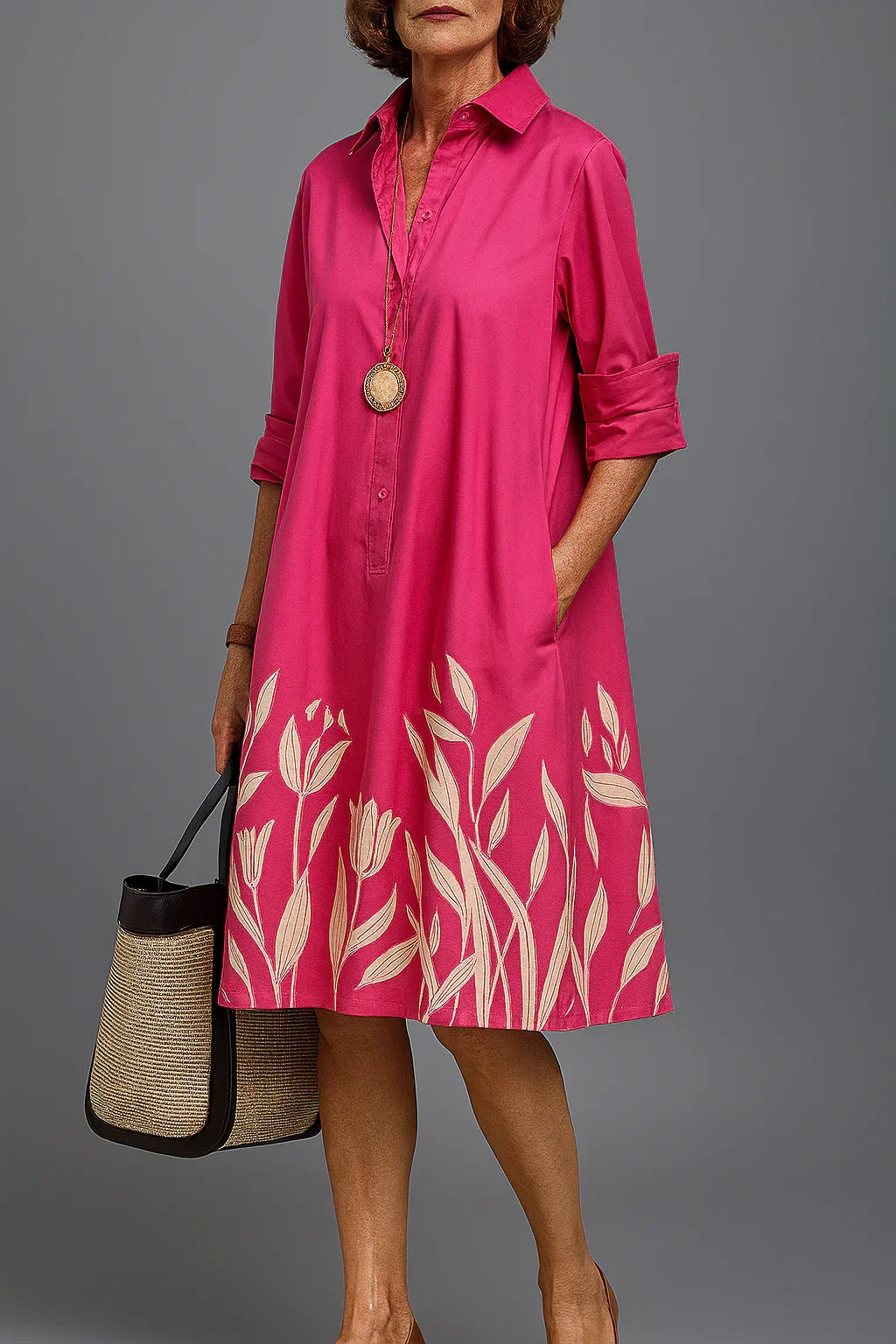 Sabrina - Élégante Robe Midi