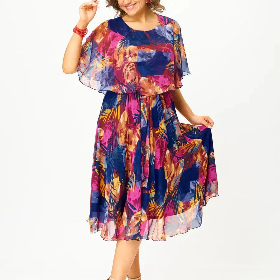 Barbara – Robe fluide en mousseline confortable
