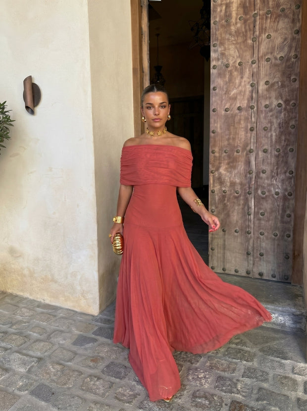 Toledo | Robe fluide en lin mélangé