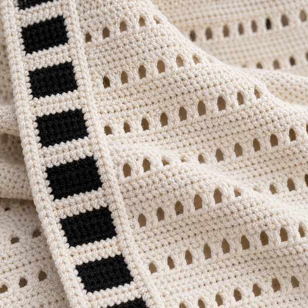 Lison | Robe longue en maille ajourée à épaules dénudées