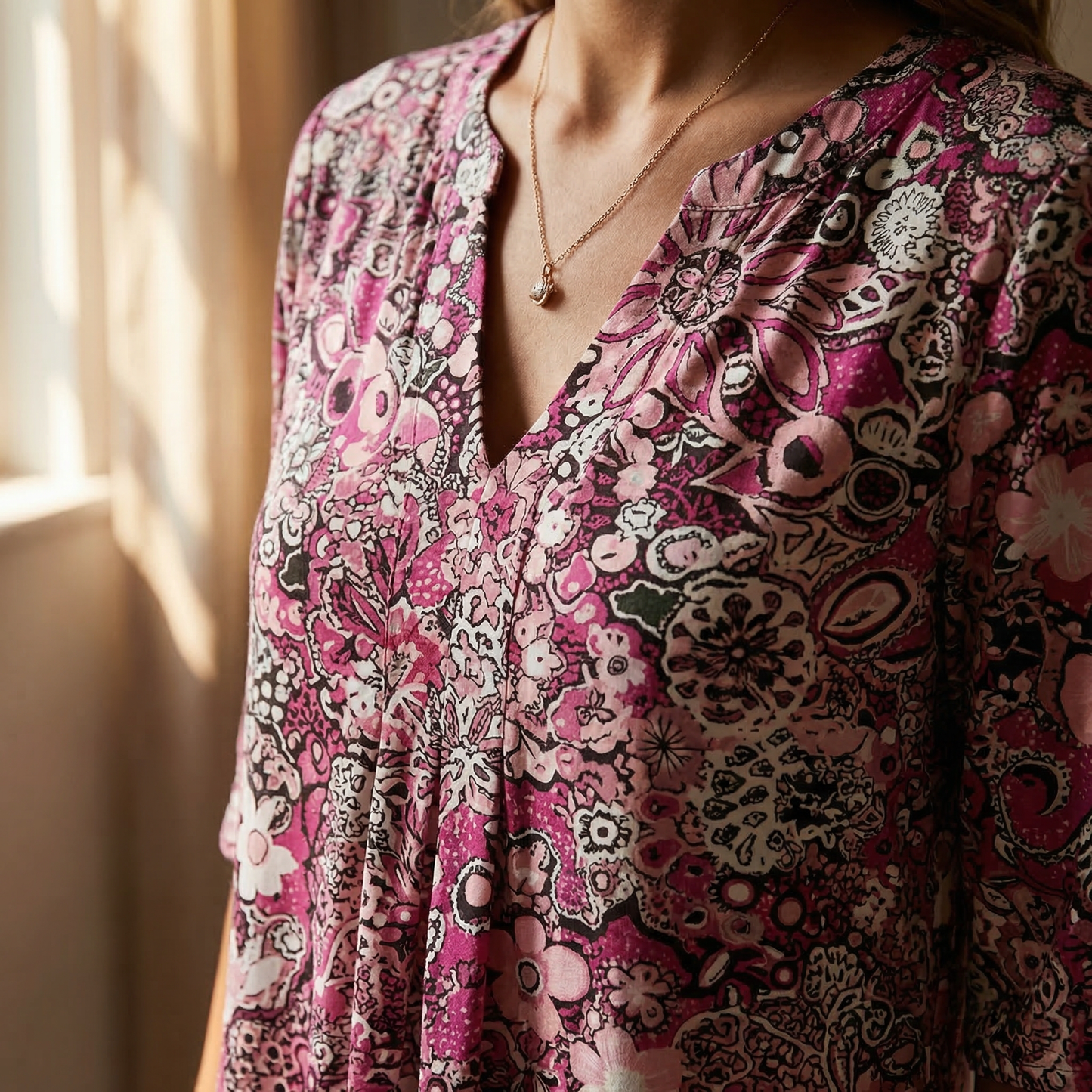 Noéline – Robe d’été fluide élégante