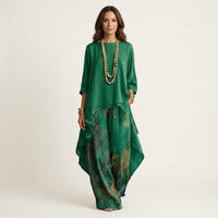 Cariola | Ensemble tunique asymétrique et pantalon large