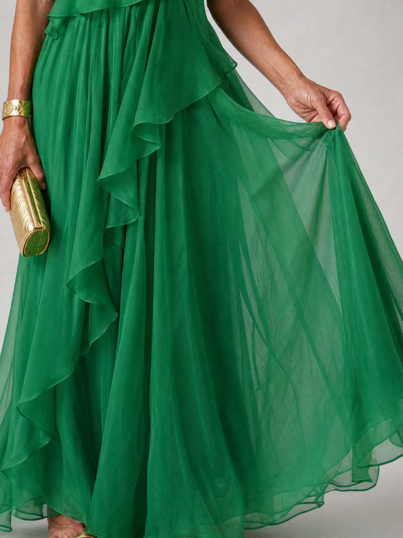Victoria | Robe longue élégante une épaule