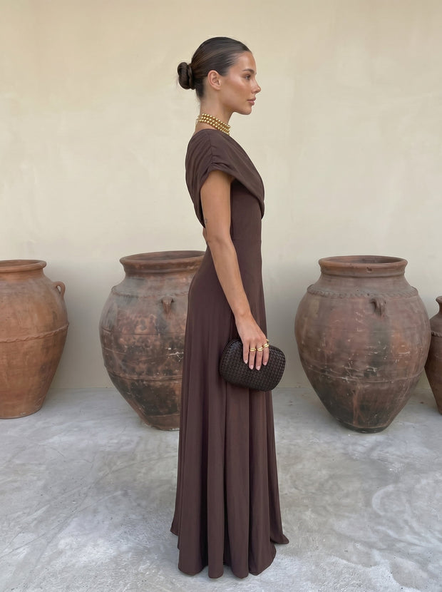 Toledo | Robe fluide en lin mélangé