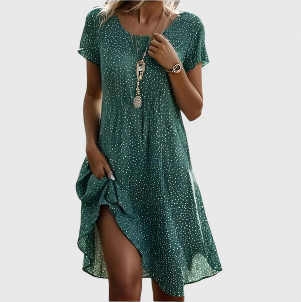 Séverine – Robe bohème élégante
