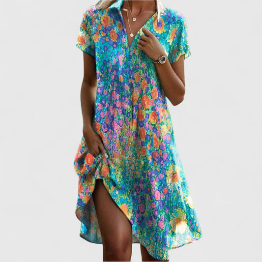 Sabrina – Robe bohème élégante